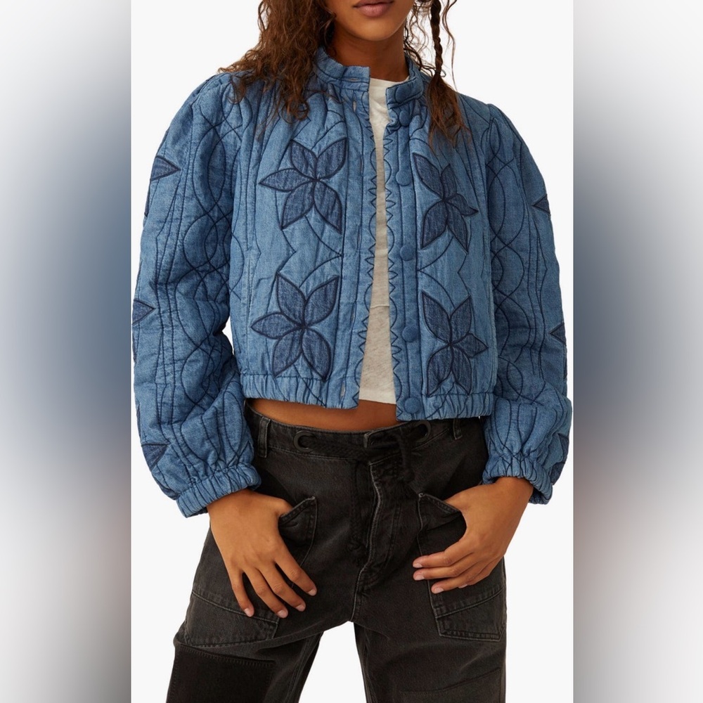 Free People Quinn Quilted Jacket